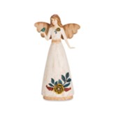 Aunt, Angel Holding a Bird, Figurine