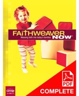 FaithWeaver NOW Infants, Toddlers & Twos Teacher Guide Download (w/reproducible student pages), Spring 2022 - PDF Download [Download]