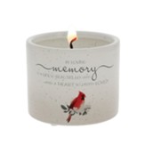 In Loving Memory Cardinal, Double Wick Soy Reveal Candle