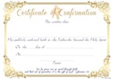 Confirmation Certificate - PDF Download [Download]