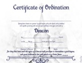 Deacon Ordination Certificate - PDF Download [Download]