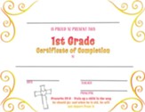Christian 1st Grade Completion Certificate - PDF Download [Download]