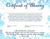 Certificate of Blessing - PDF Download [Download]