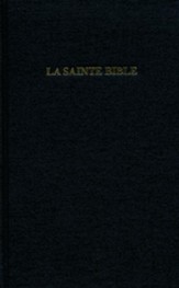 French Bible (Segond 1910): Red-Letter, Black Hardcover