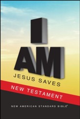 NASB 2020 Jesus Saves New Testament, softcover