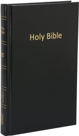 NASB 2020 Pew Bible--hardcover,  black - Slightly Imperfect