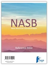 NASB 2020 Reference Bible, Black, Genuine Leather