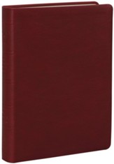 NASB 2020 Wide Margin Reference Bible--soft leather-look, maroon - Slightly Imperfect
