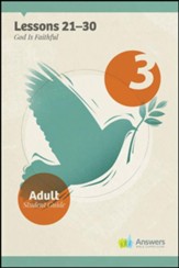 Answers Bible Curriculum Adults Unit 3 Student Guide (2nd Edition)