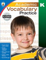 Academic Vocabulary Practice, Grade K - PDF Download [Download]