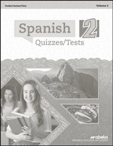 Spanish 2 Quiz and Test Book Volume  2