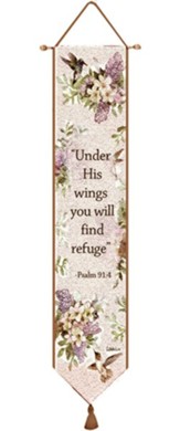 Under His Wings, Tapestry Bellpull