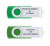 Mastering Algebra John Saxon'S Way: Advanced Mathematics  (Geometry With Advanced Algebra) On USB Drive