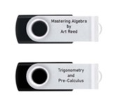 Mastering Algebra John Saxon'S Way: Advanced Mathematics  (Trigonometry And Pre-Calculus) On USB Drive