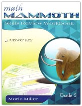 Math Mammoth Grade 5 Skills Review Workbook Answer Key