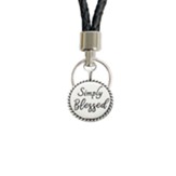 Simply Blessed Keychain