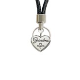 Grandma Heart Keychain