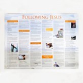 Following Jesus Laminated Wall Chart