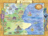 The Rose Map of Narnia and Laminated Wall Chart