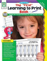 The First Learning to Print Book, Grades PK - K - PDF Download [Download]