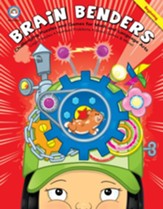 Brain Benders, Grades 3 - 5: Challenging Puzzles and Games for Math and Language Arts - PDF Download [Download]