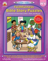 Faithfulness Bible Story Puzzles, Grades PK - K: Lessons from Hannah, Esther, Ruth, and Naomi - PDF Download [Download]