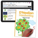 D'Nealian Handwriting Homeschool  Bundle Grade 1 (2022 Edition; Student & Savvas Realize 1-Year Access)