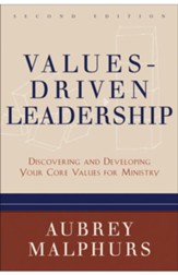 Values-Driven Leadership: Discovering and Developing Your Core Values for Ministry - eBook