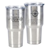 Life is About the Journey Not the Destination, Jeremiah 29:11 Stainless Steel Tumbler