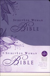 MEV SpiritLed Woman Bible, Imitation Leather, Lavender