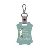 Life Doesn't Have To Be Perfect To Be Wonderful, KeyChain