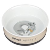 Bone Apetit! Ceramic Bowl, Large
