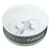 Cool As A Pupsicle Ceramic Bowl, Small