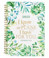 2023 Wirebound Daily Planner I Know the Plans