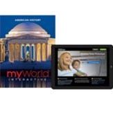 myWorld Interactive: Middle Grades  American History Homeschool Bundle (2019 Copyright; Grades 6-8)