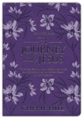 Devotional A Journey with Jesus Faux Leather