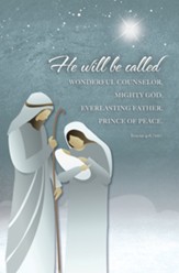 Wonderful Counselor (Isaiah 9:6, NIV) Bulletins, 100
