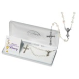 My First Communion Rosary Beads, Clear