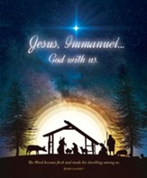 Jesus Immanuel, God With Us (John 1:14, NIV) Large Bulletins, 100