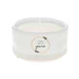 25 Years Anniversary, Soy Wax Reveal Candle