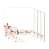 Home At Last Coasters, Set of 4