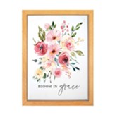 Bloom in Grace, Framed Bullnose Art