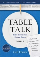 Table Talk Volume 2 - Devotions: Bible Stories You Should Know - eBook