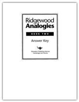Ridgewood Analogies, Book 2 Guide (Homeschool Edition)