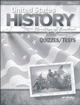 United States History: Heritage of  Freedom Quiz and  Test Book, Volume 1 (4th Edition)