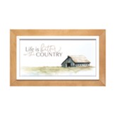 Life Is Better In The Country, Barn, Framed Art