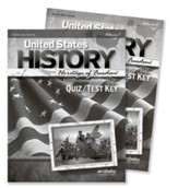 United States History: Heritage of Freedom Quiz and Test Key, Volumes 1 & 2 (4th Edition)