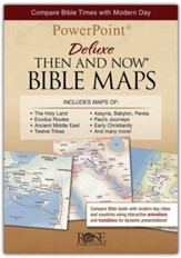 Then & Now Bible Maps, New and Expanded Edition,  Powerpoint