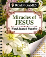 Brain Games Miracles of Jesus Word Search Puzzles