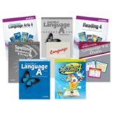 Grade 4 Homeschool Parent Language  Arts Kit (with   Updated Reading Program)